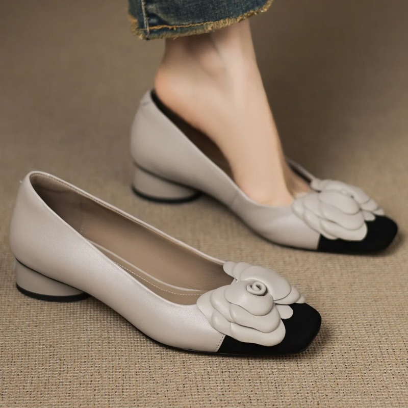 Women Shoes Size - Büyük beden 34-41 kadın koyun derisi
