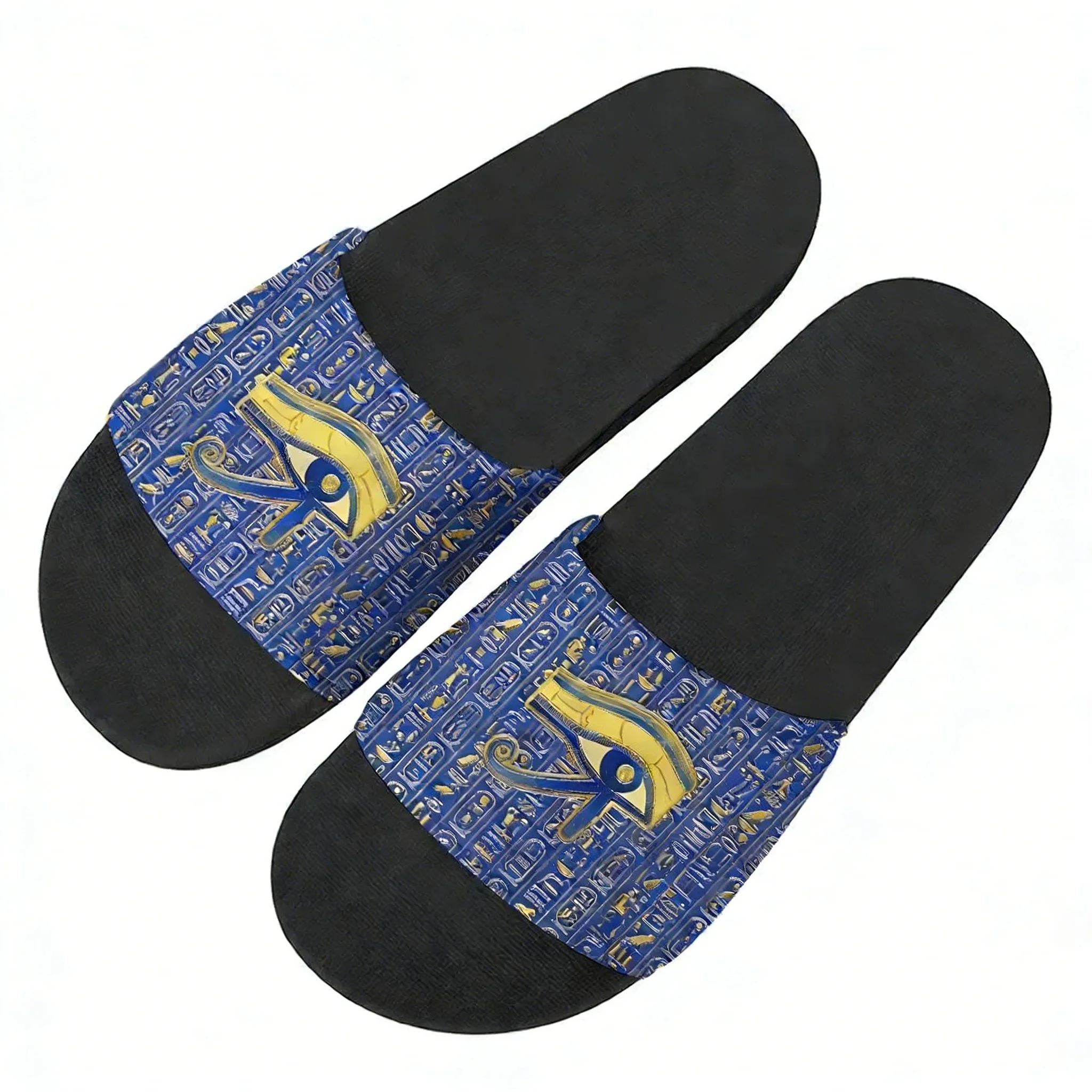 Women Shoes Egypt - Horus Mısır Tanrısı Mısır Gözü Terlik
