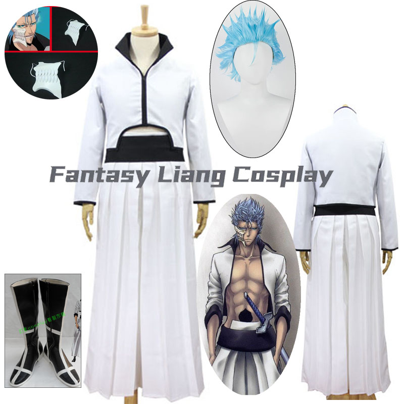 Women Shoes Japan - Anime Grimmjow Jaegerjaquez Cosplay Kostüm Peruk