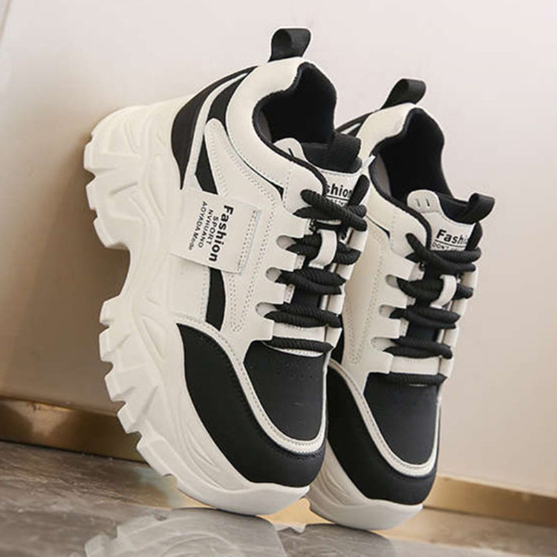 Mesh Sneaker Women - Yeni Moda Platform Spor Ayakkabılar 8cm