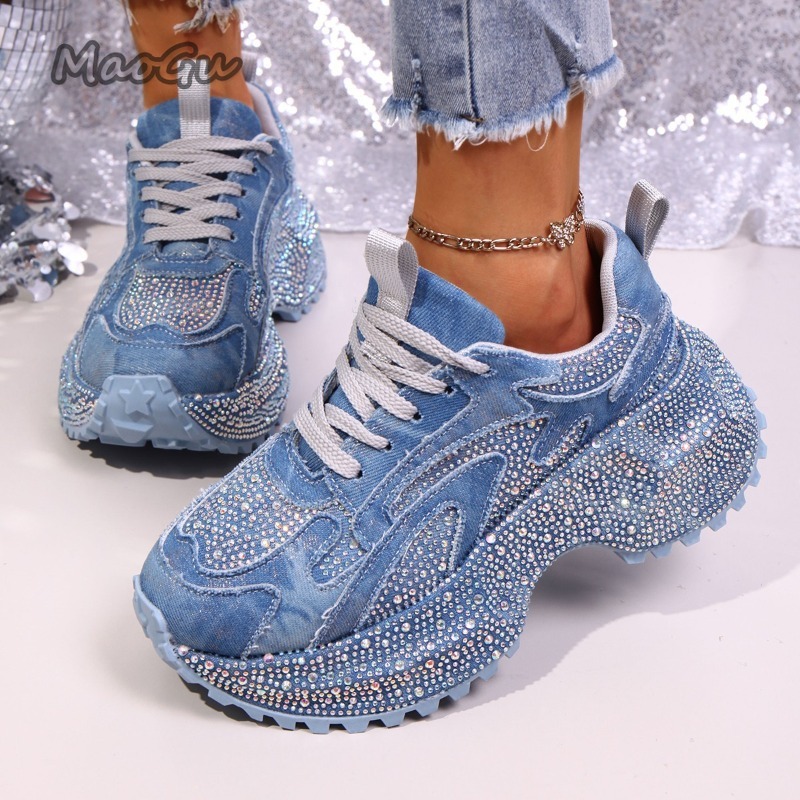 Women Shoes Store - Moda Taklidi Kadın Tıknaz Spor Ayakkabı