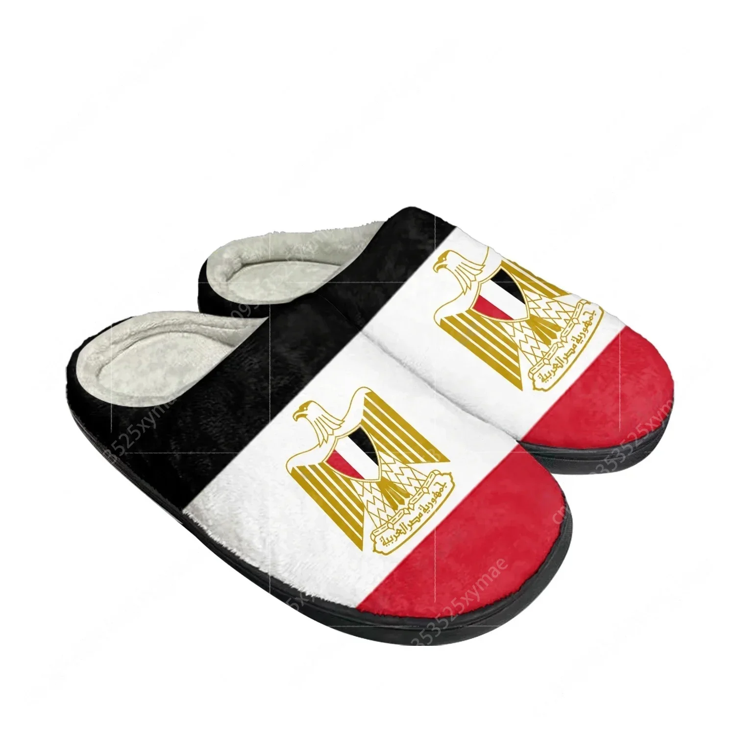 Women Shoes Egypt - Mısır Bayrağı Ev Pamuk Özel Terlik
