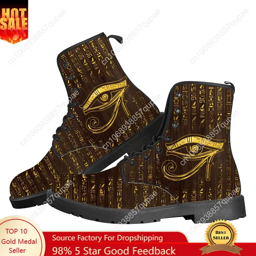 Women Shoes Egypt - Horus Mısır Tanrısı Mısır Gözü Günlük
