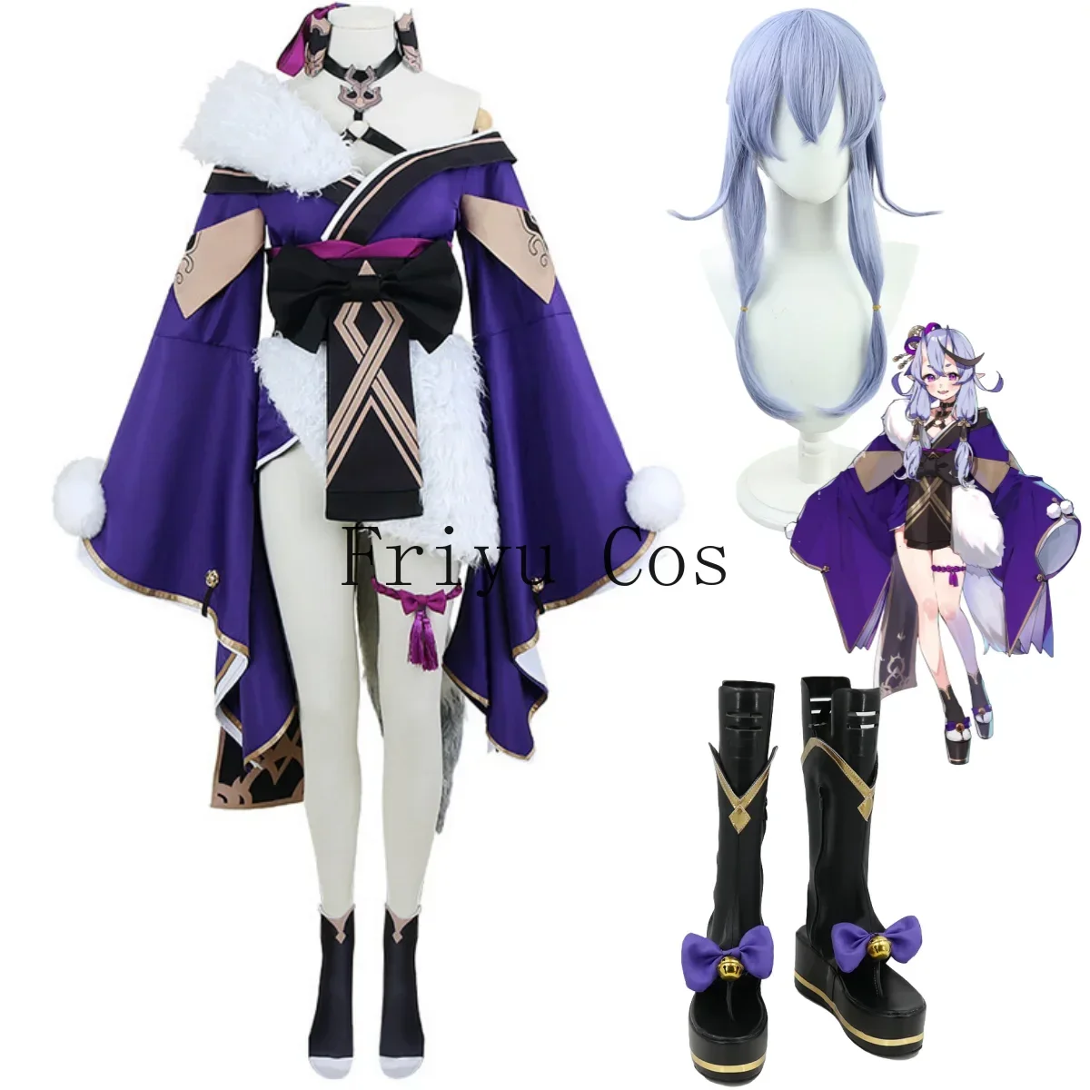 Women Shoes Japan - Anime Sanal Rindou Mikoto Cosplay Kostüm