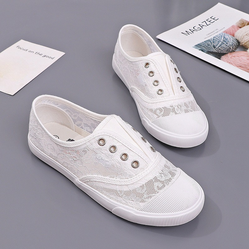 Kadın Dantel Hollow-Out Kanvas - Women'S Shoes Hey Dude incelemesi ve fiyatı