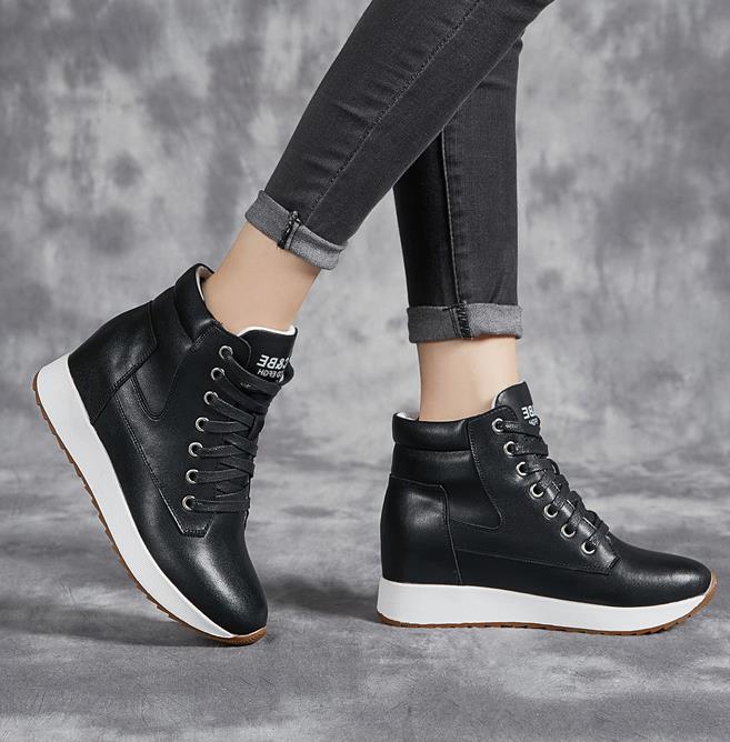 7 CM Hakiki Deri Kadın Ayak Bi - Mesh Sneaker Women incelemesi ve fiyatı