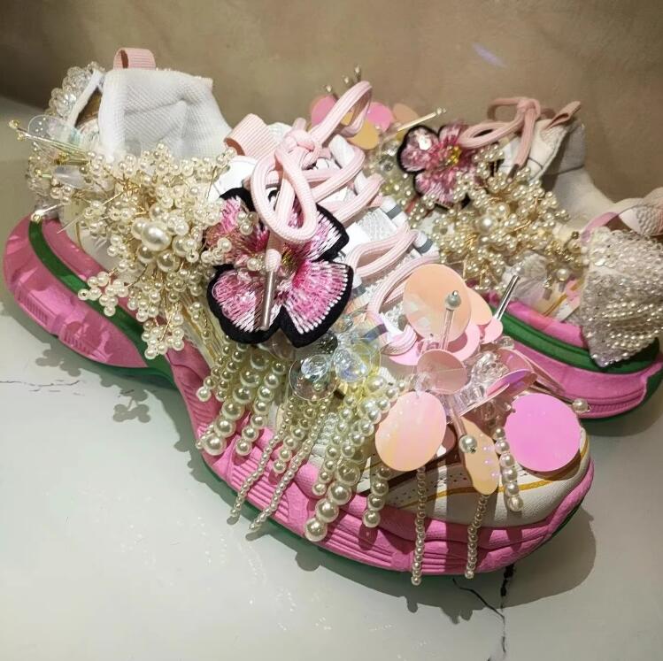 Prenses tarzı inci boncuklu pü - Women Shoes Store incelemesi ve fiyatı
