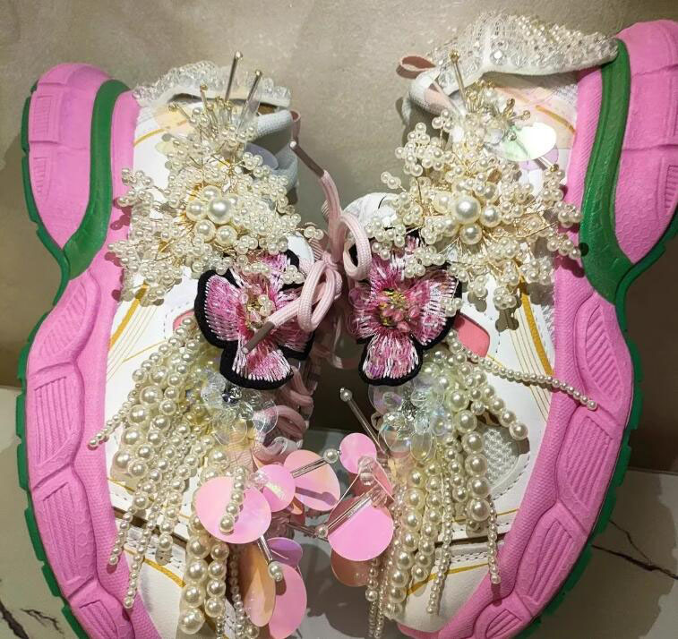 Prenses tarzı inci boncuklu pü - Women Shoes Store incelemesi ve fiyatı