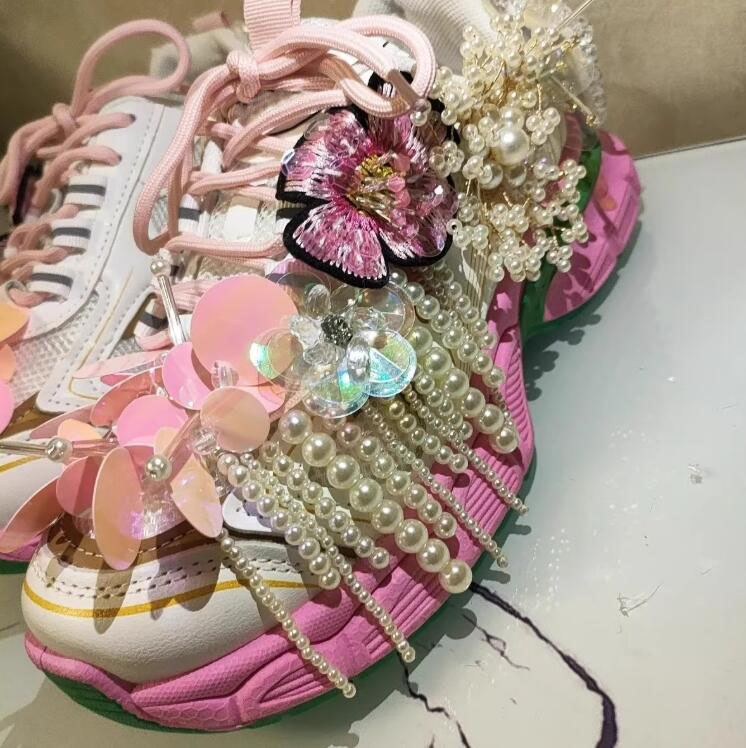 Prenses tarzı inci boncuklu pü - Women Shoes Store incelemesi ve fiyatı