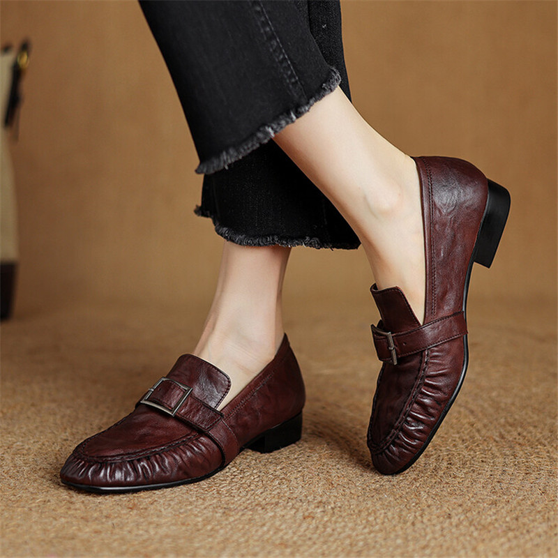Yeni sonbahar hakiki deri kadı - Women Shoes Size incelemesi ve fiyatı