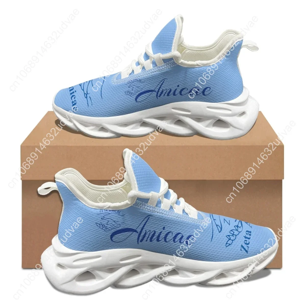 Zeta Amicae Yeni Trend 3D Bask - Mesh Sneaker Women incelemesi ve fiyatı