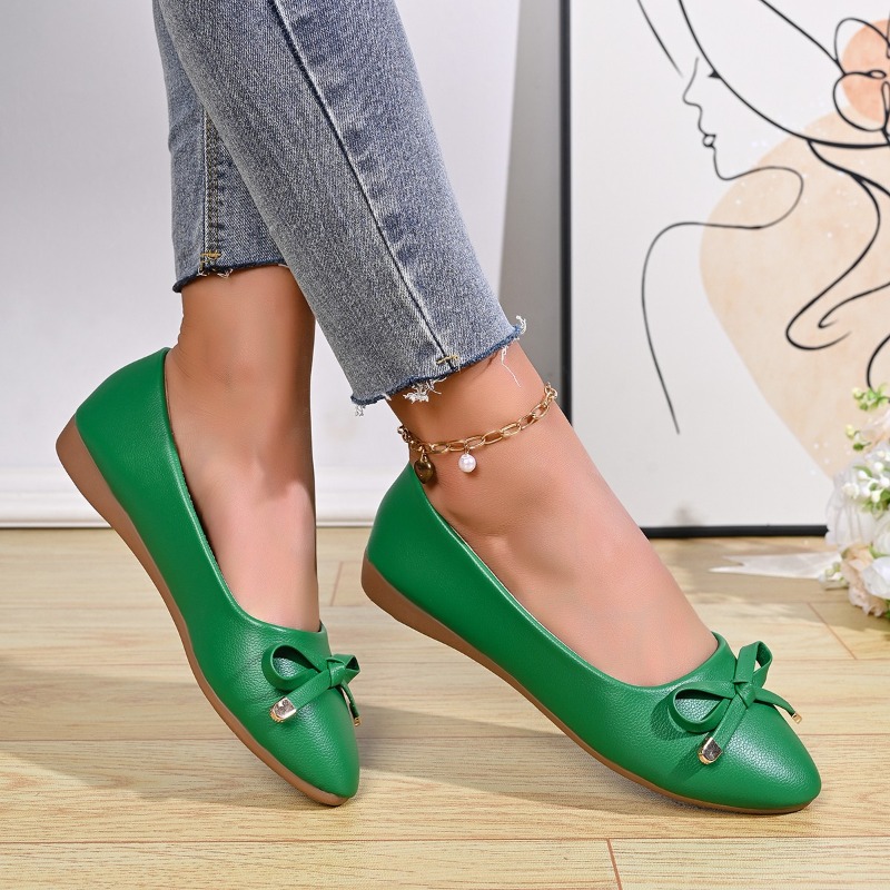 Fiyonklu Sığ Ağızlı Yumuşak Ta - Women Shoes Size incelemesi ve fiyatı