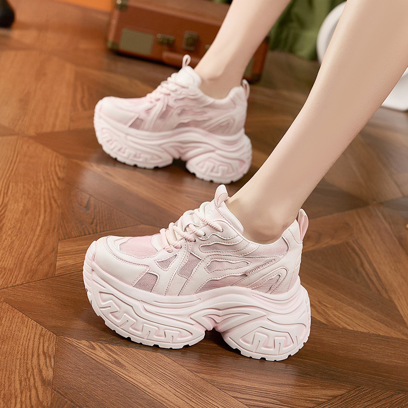 Kadın Modası Kalın Tabanlı Spo - Mesh Sneaker Women incelemesi ve fiyatı